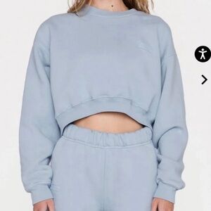 Set Active Cropped Sweatshirt Crewneck